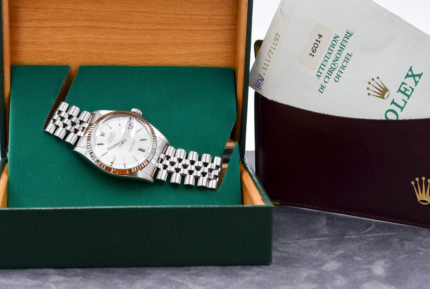 Rolex Datejust 36 I Ref. 16014 I Box & Papers I LC 100