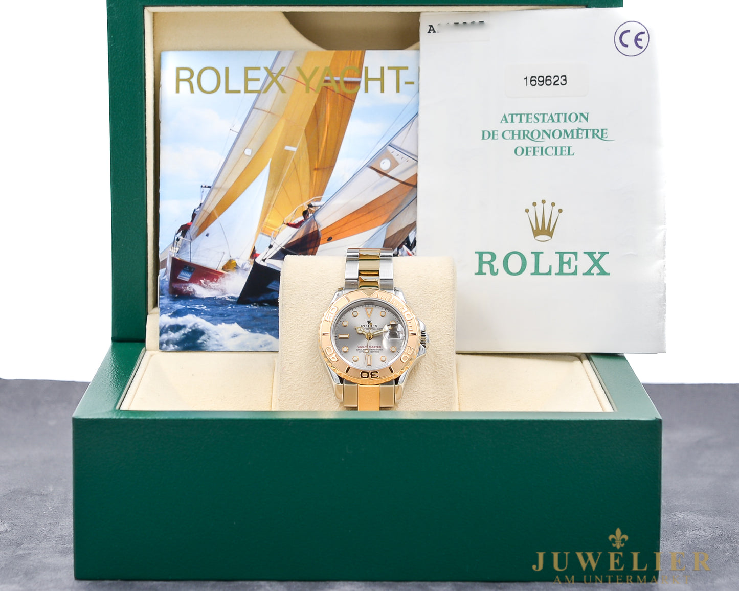 Rolex Yacht-Master Lady I 29mm I Bicolor I LC 100 Box & Papers I 2001 I 169623