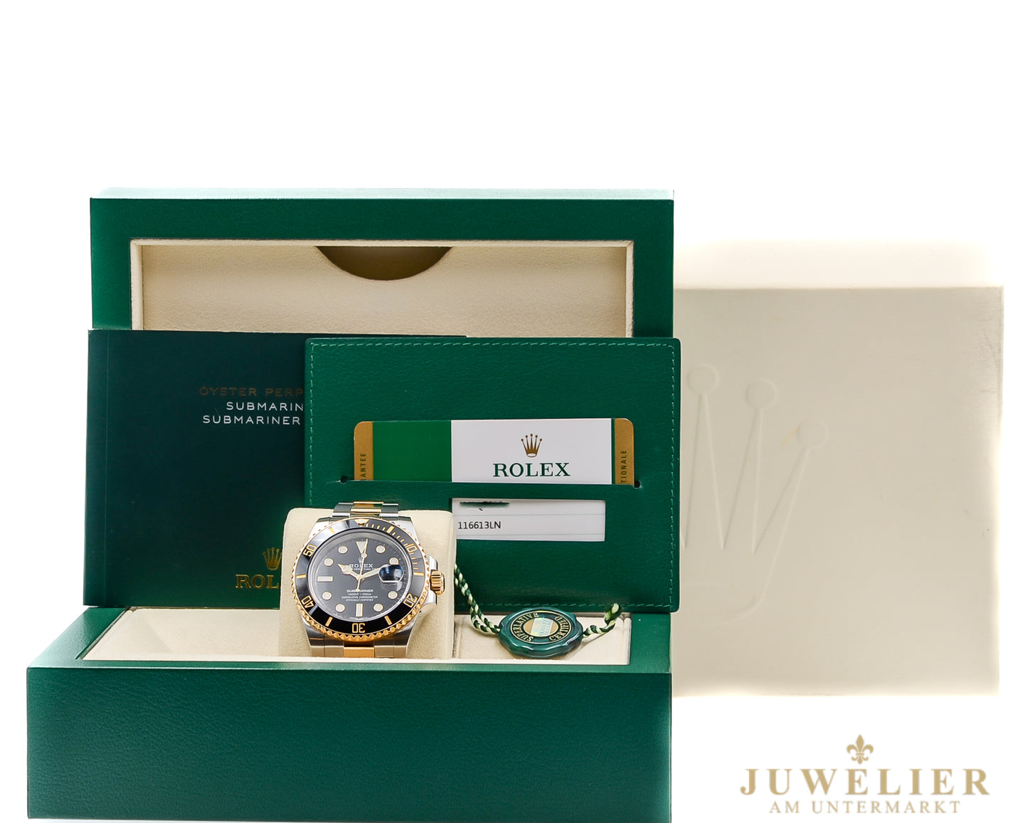 Rolex Submariner Date I Bicolor 18kt. Bj. 2020 I Box & Papers I Ref. 116613LN