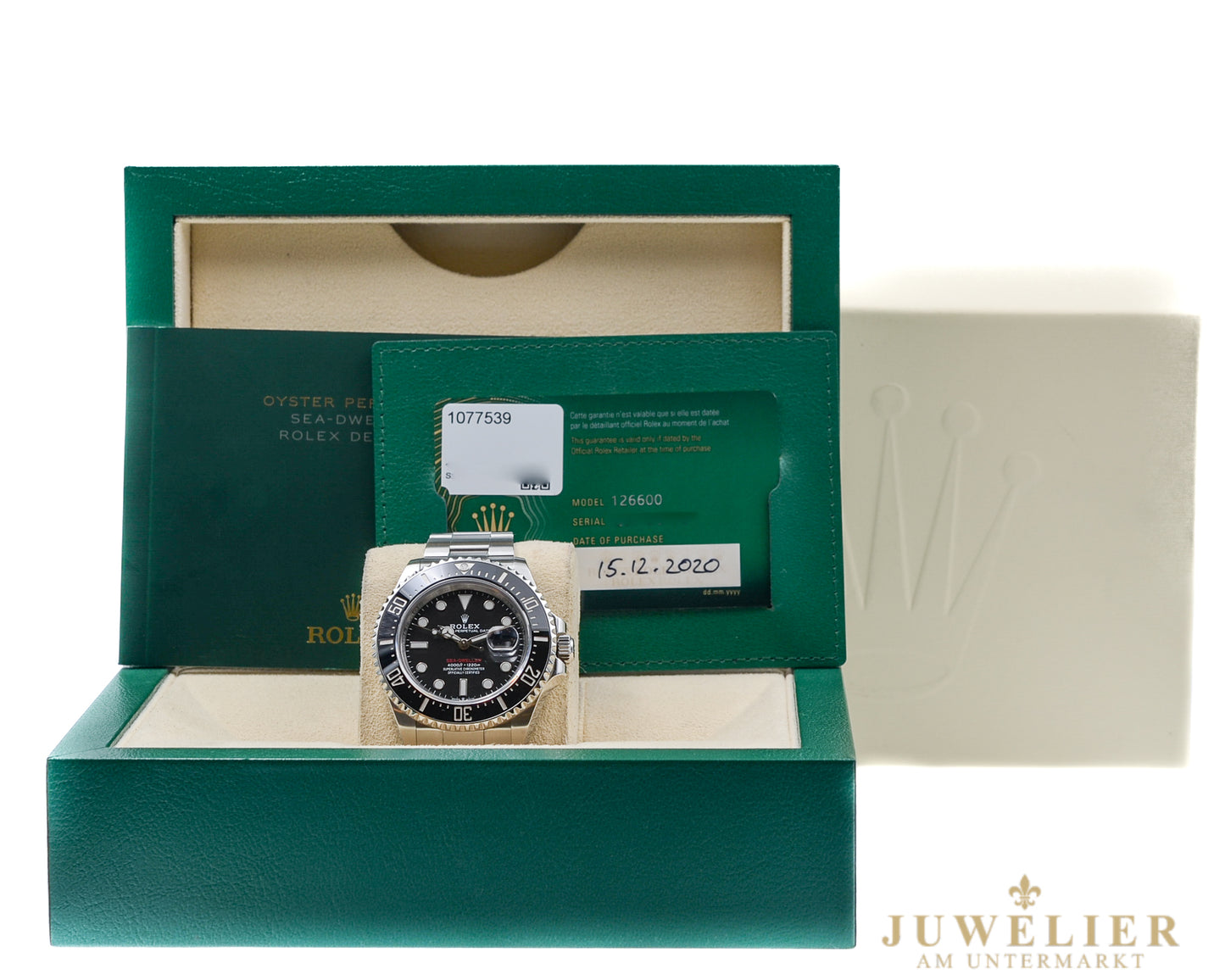 Rolex Sea-Dweller I RED I Box & Papers I 43mm I 126600 I 2020