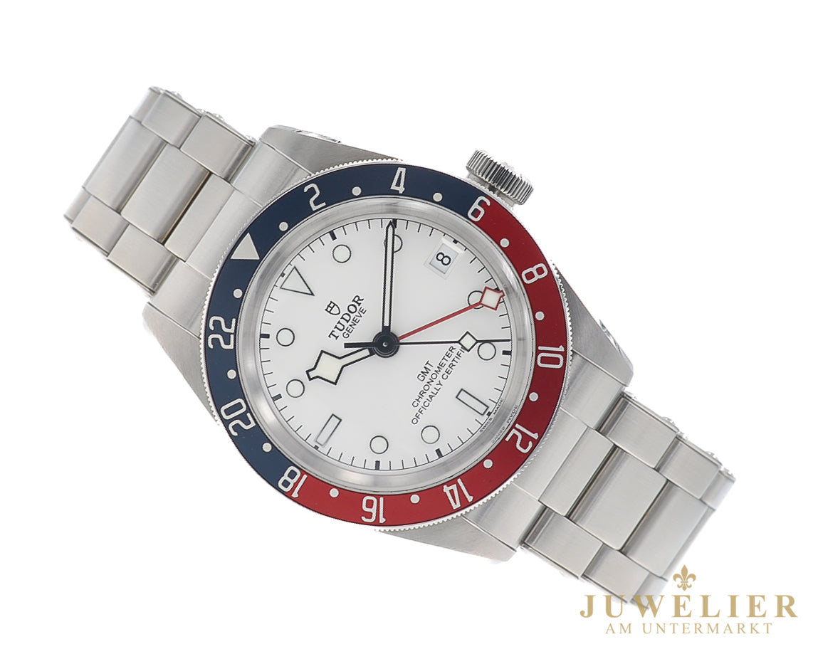 Tudor Black Bay GMT I White Pepsi I Box & Papers I 2025 I 79830RB
