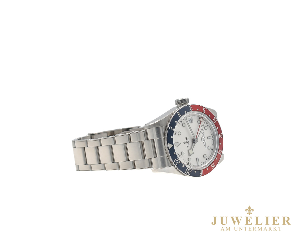 Tudor Black Bay GMT I White Pepsi I Box & Papers I 2025 I 79830RB