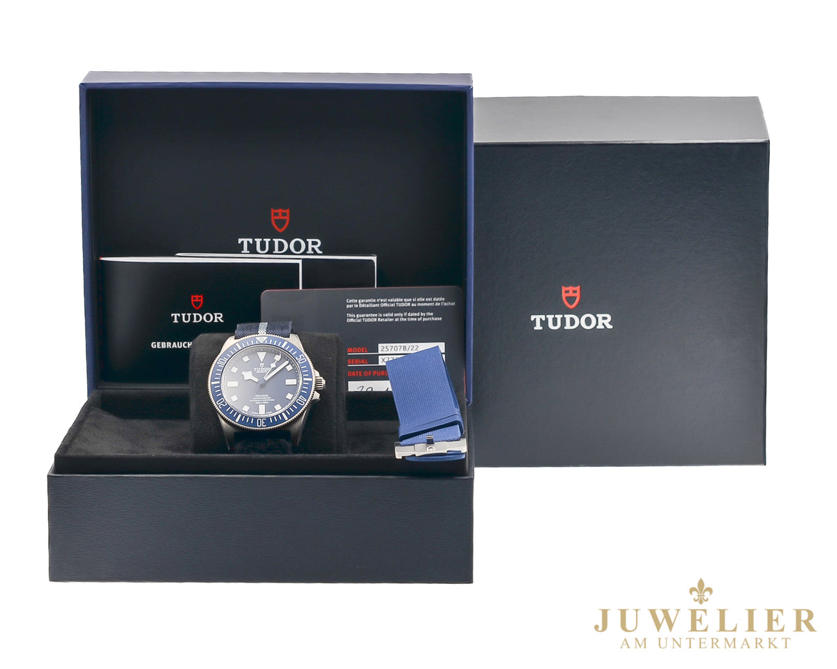 Tudor Pelagos I New with Sticker I Titan I 42mm I Marine National 22 I Box & Papers