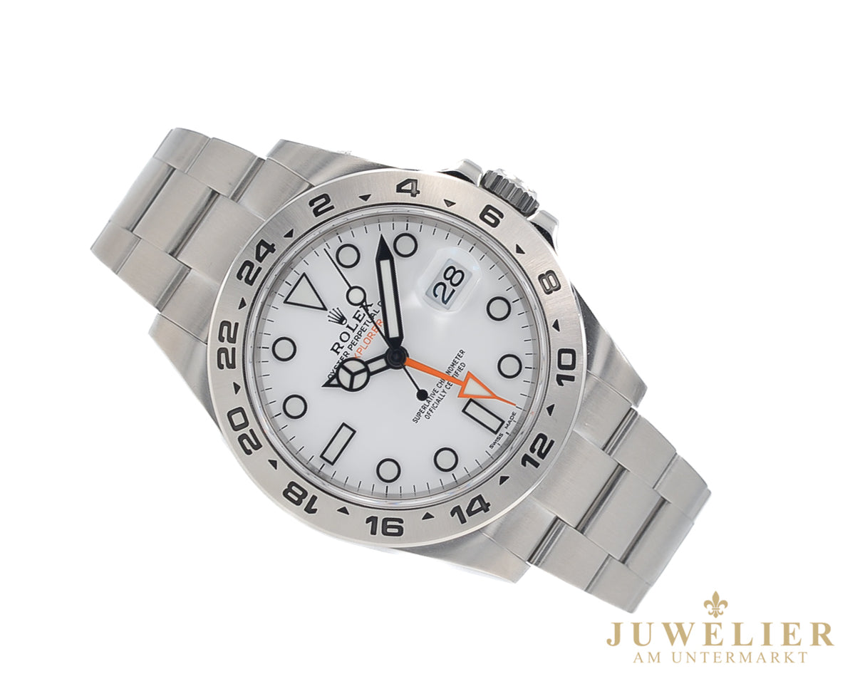 Rolex Explorer II I 42mm I Steel I Rolex CPO Box & Papers I Ref. 216570
