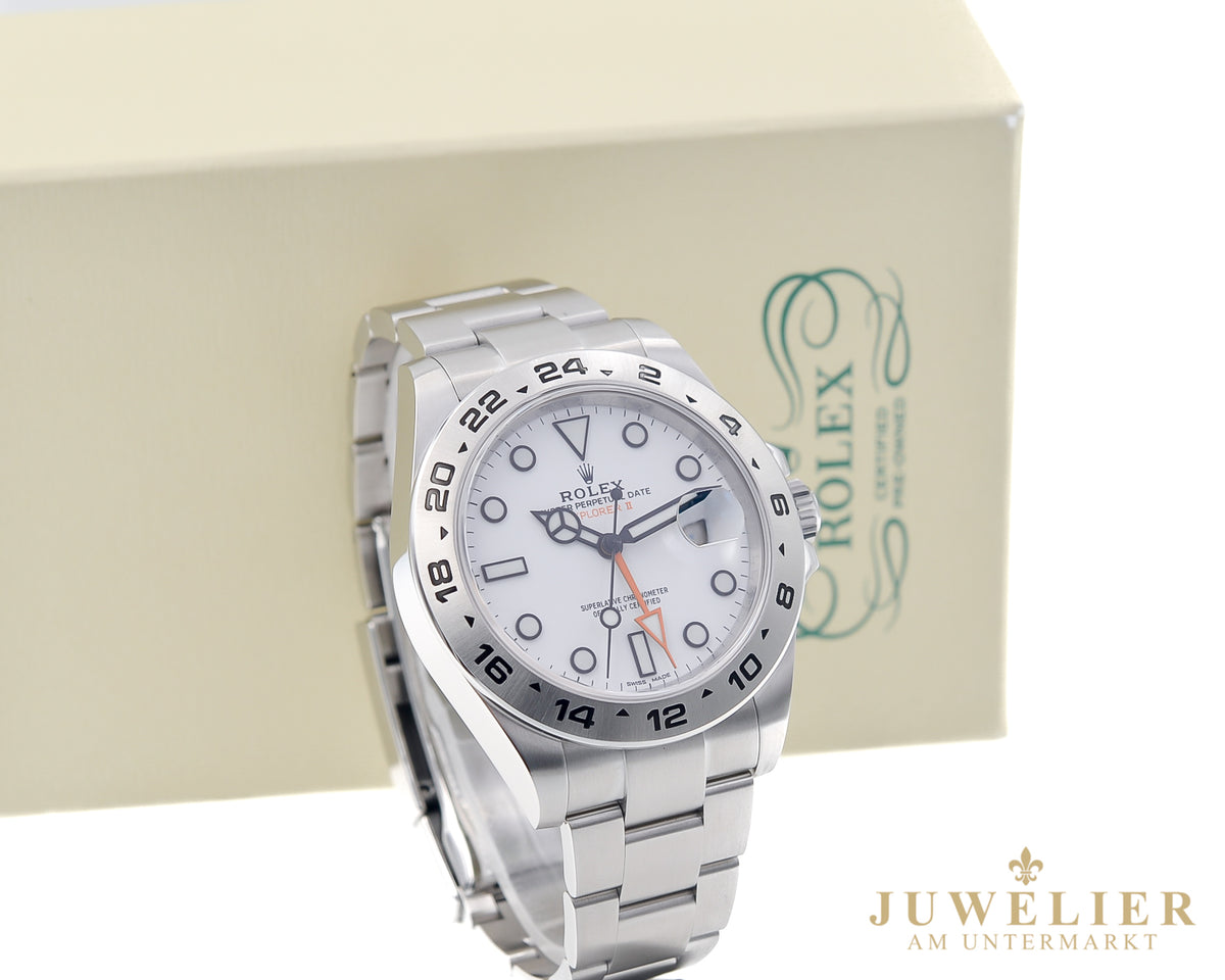 Rolex Explorer II I 42mm I Steel I Rolex CPO Box & Papers I Ref. 216570