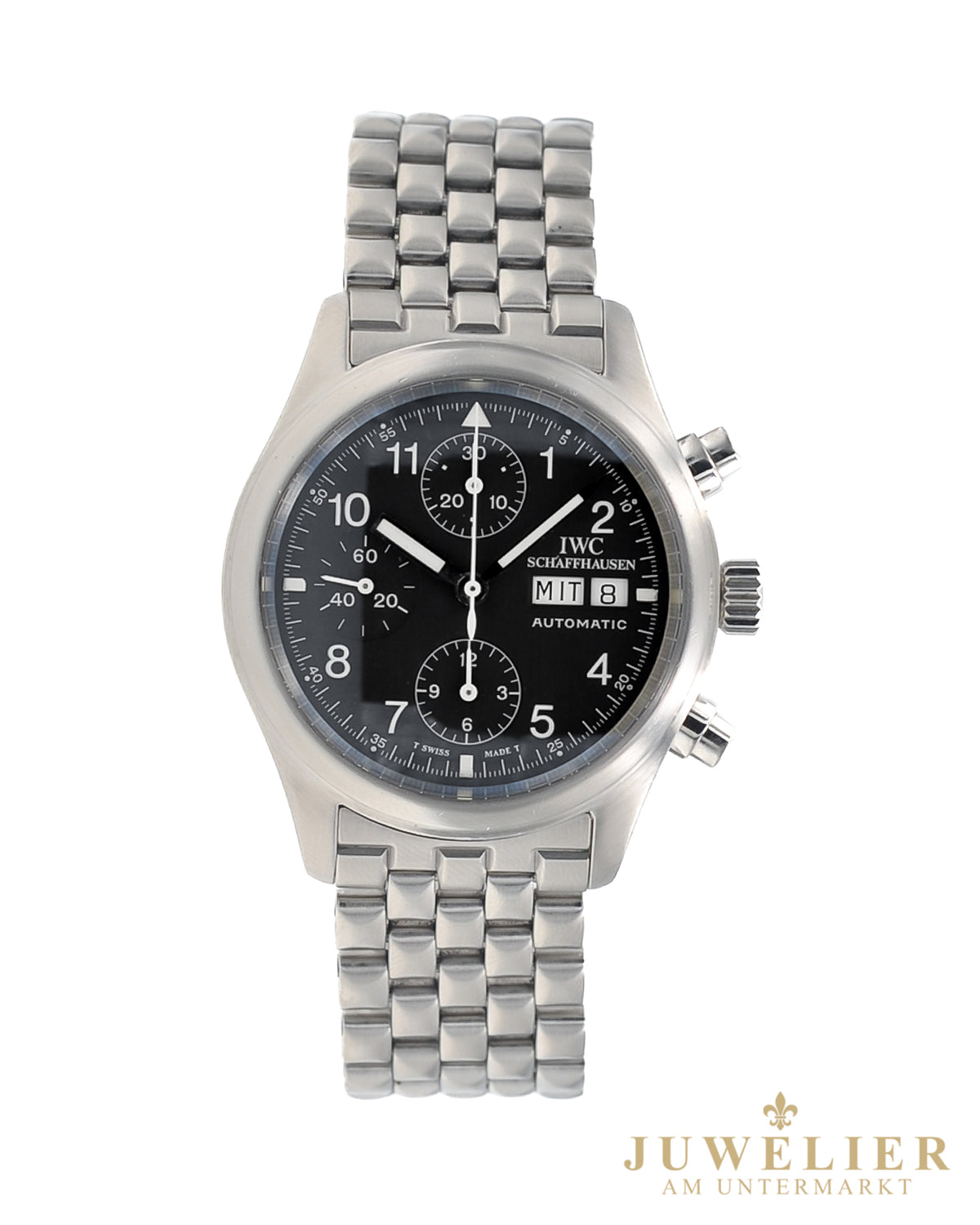 IWC Flieger-Chronograph I 39mm I Automatik I Day Date I Steel I IW3706