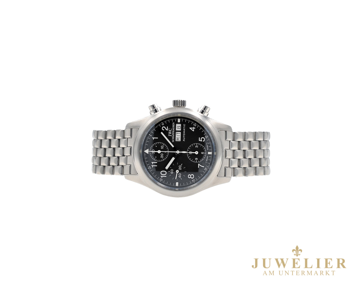 IWC Flieger-Chronograph I 39mm I Automatik I Day Date I Steel I IW3706