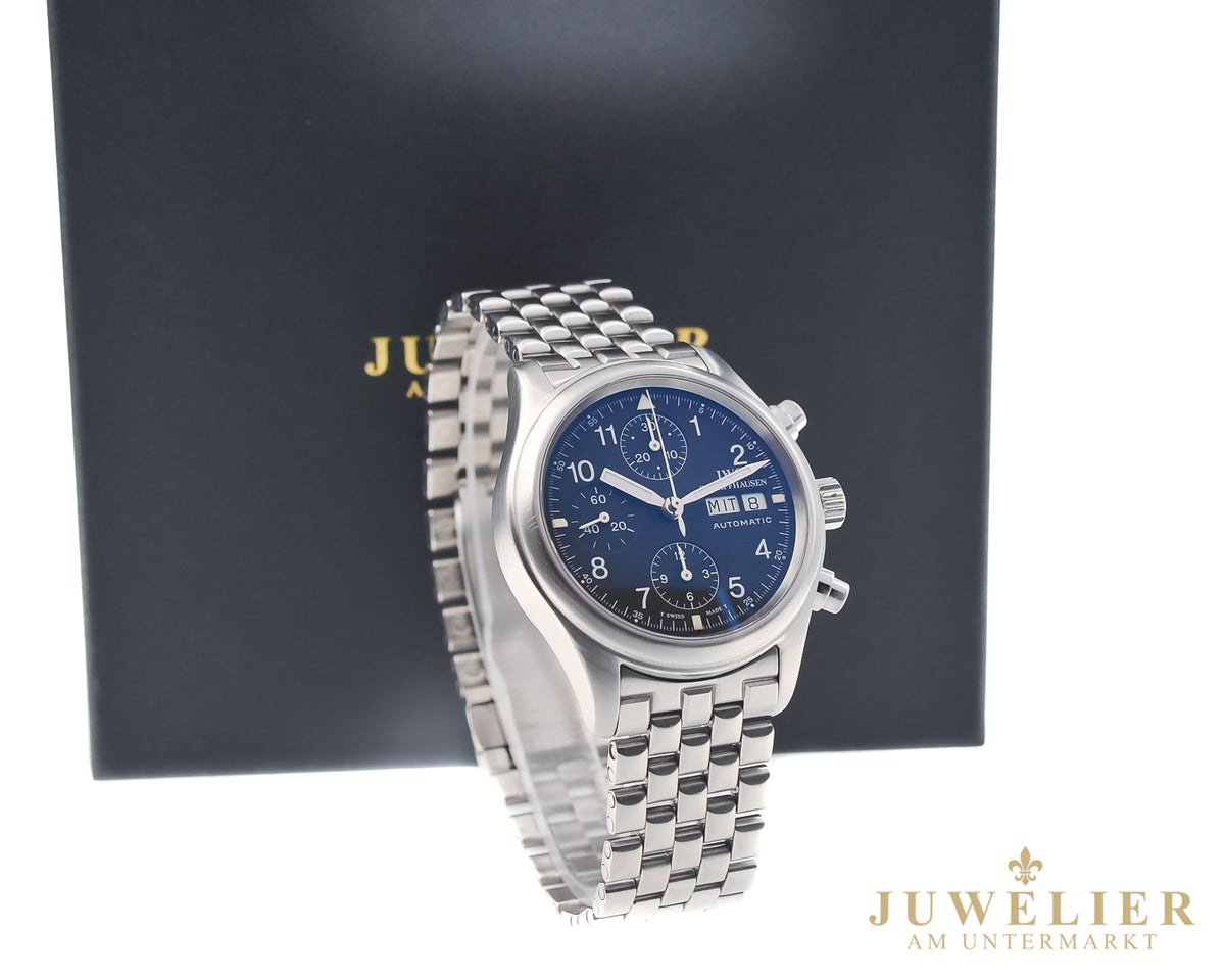 IWC Flieger-Chronograph I 39mm I Automatik I Day Date I Steel I IW3706