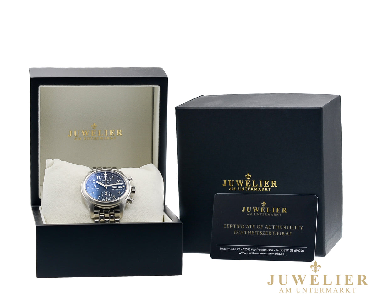 IWC Flieger-Chronograph I 39mm I Automatik I Day Date I Steel I IW3706