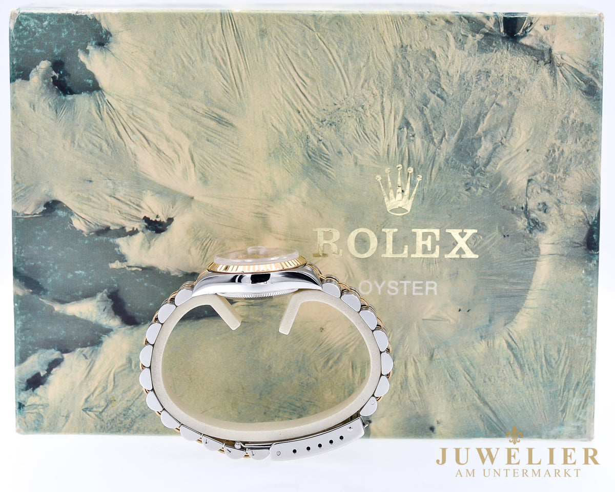 Rolex Lady Datejust I 26mm I Steel Gold 18kt. Jubilee I Diamond Dial I Box & Papers I 2003 I 79173