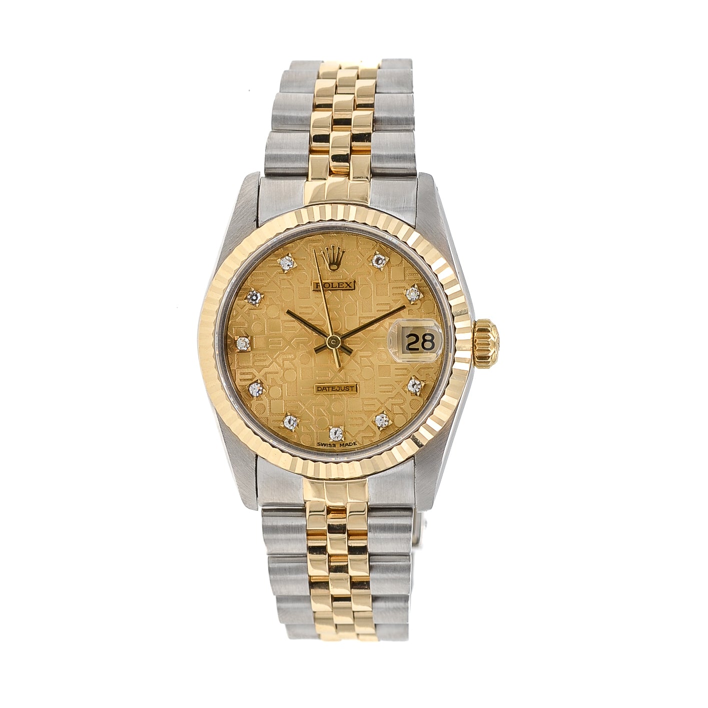 Rolex Datejust 31 I Medium I Diamond Dial I org. Papers I 68273