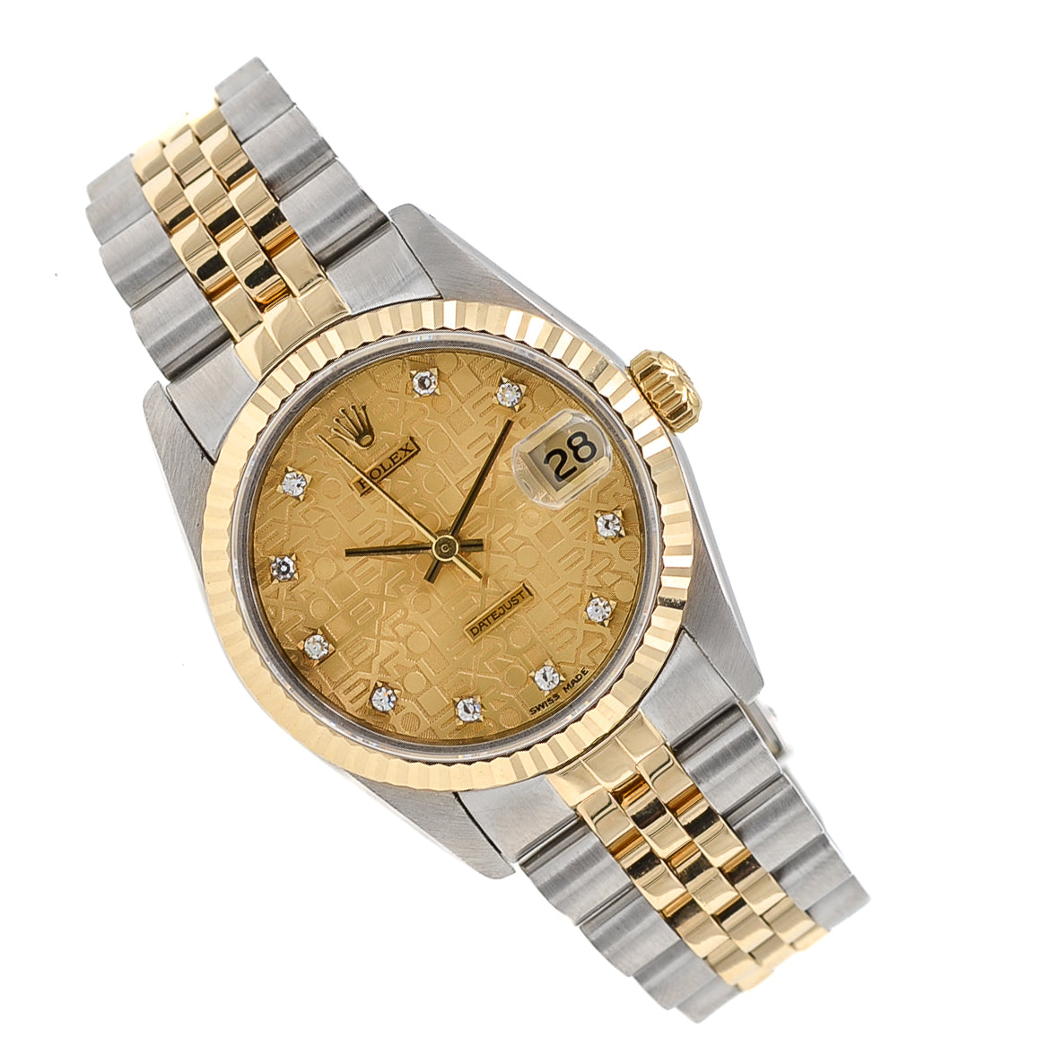 Rolex Datejust 31 I Medium I Diamond Dial I org. Papers I 68273