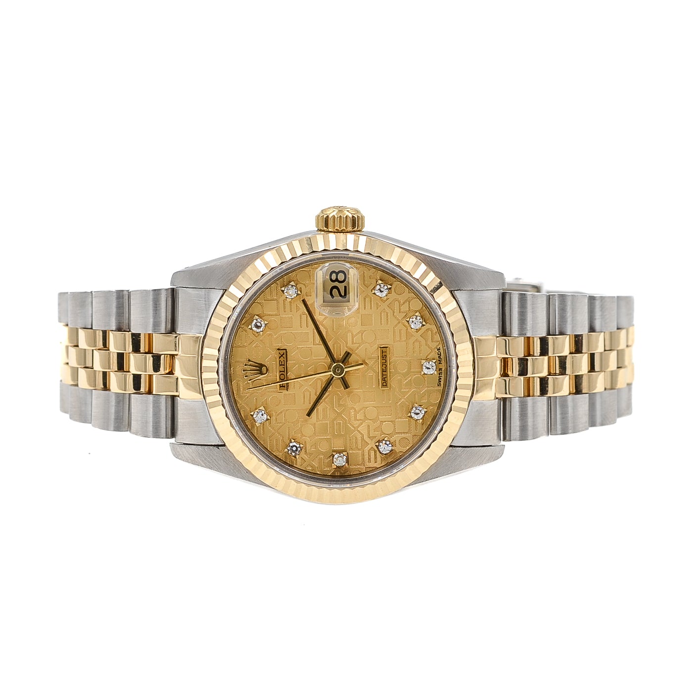 Rolex Datejust 31 I Medium I Diamond Dial I org. Papers I 68273