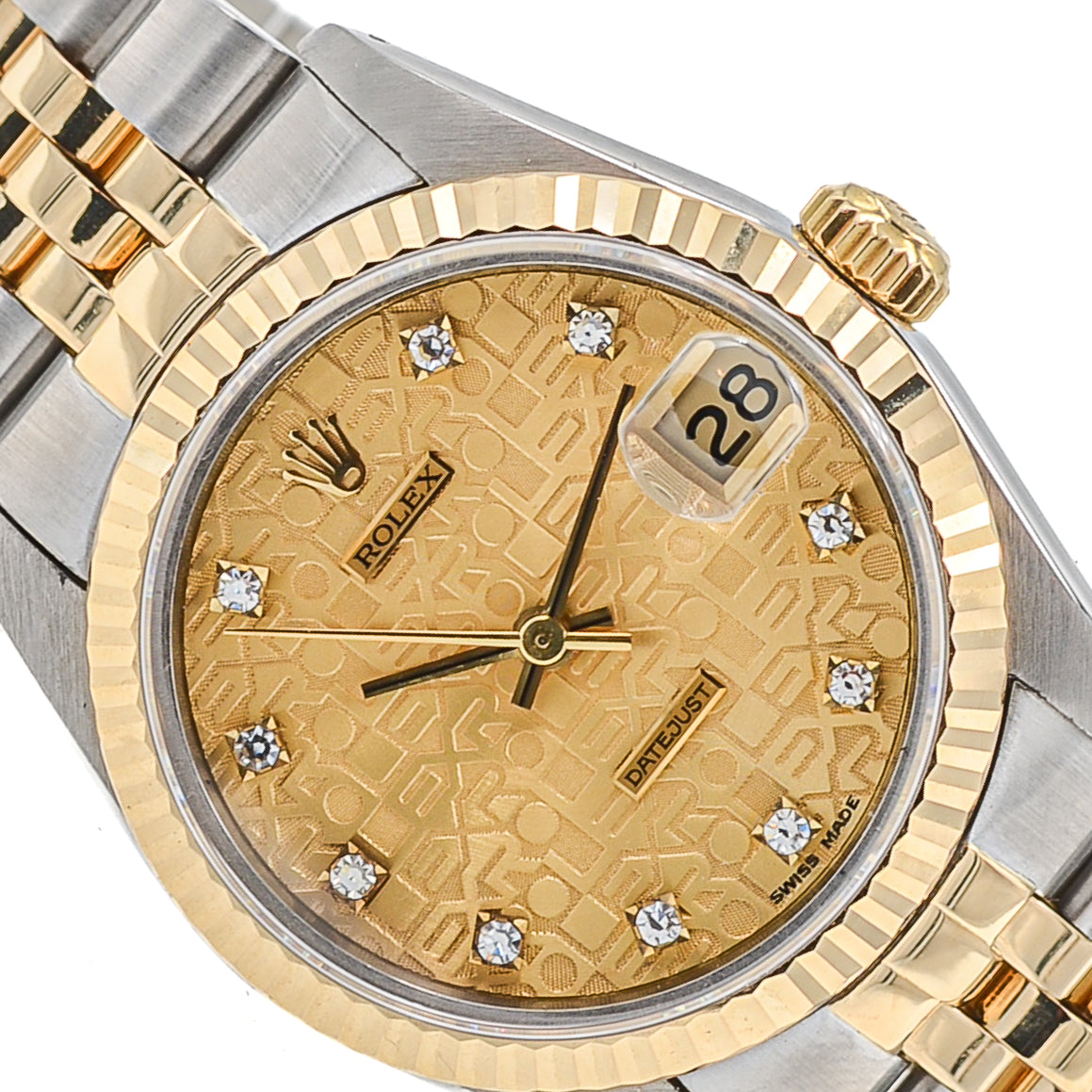Rolex Datejust 31 I Medium I Diamond Dial I org. Papers I 68273