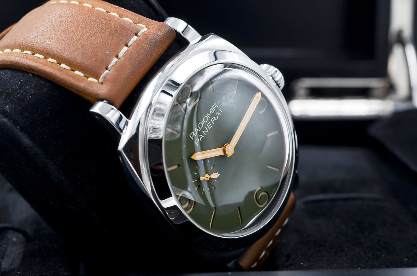 Panerai Radiomir 45mm I Green Dial I Automatik I  PAM 00995 I org. Box