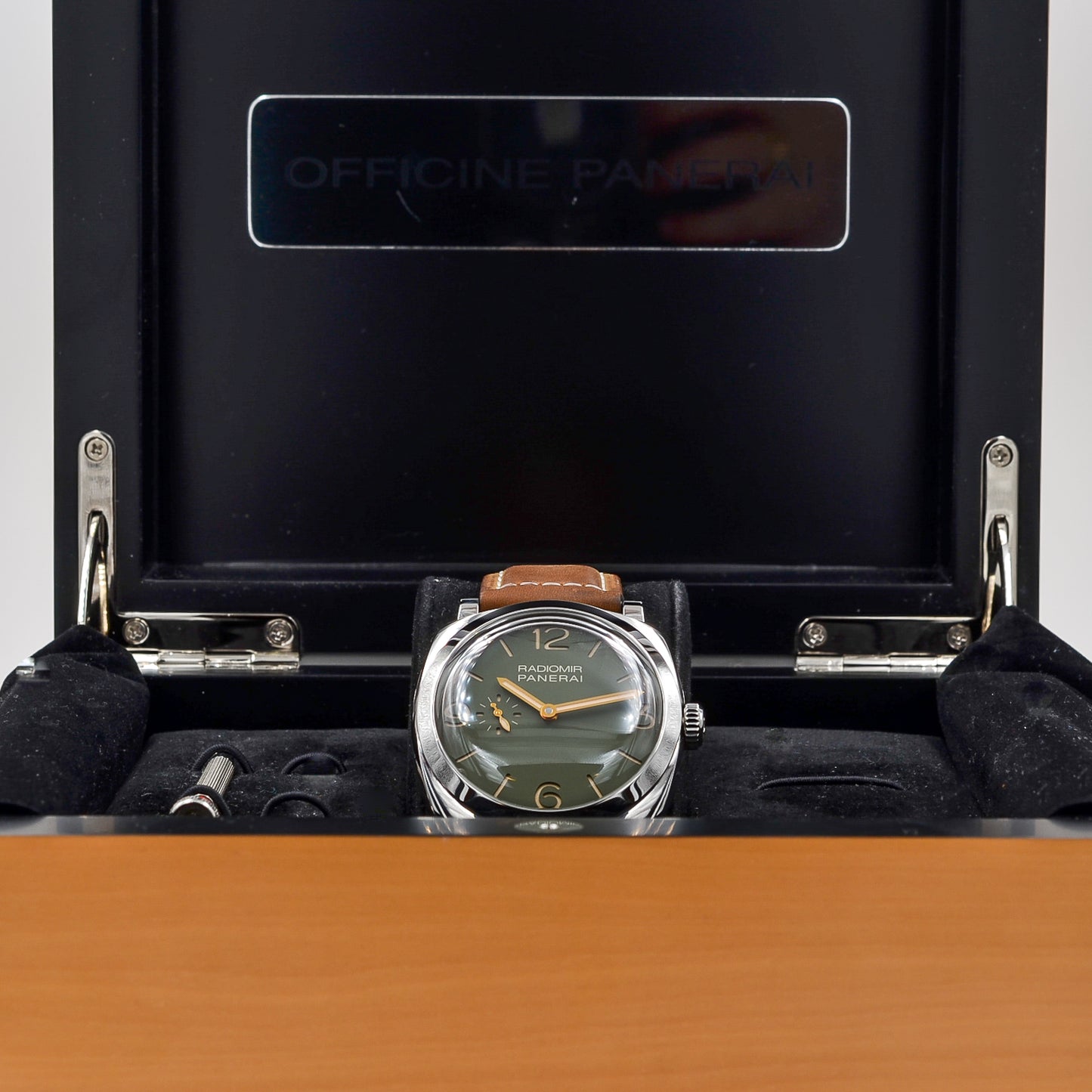 Panerai Radiomir 45mm I Green Dial I Automatik I  PAM 00995 I org. Box