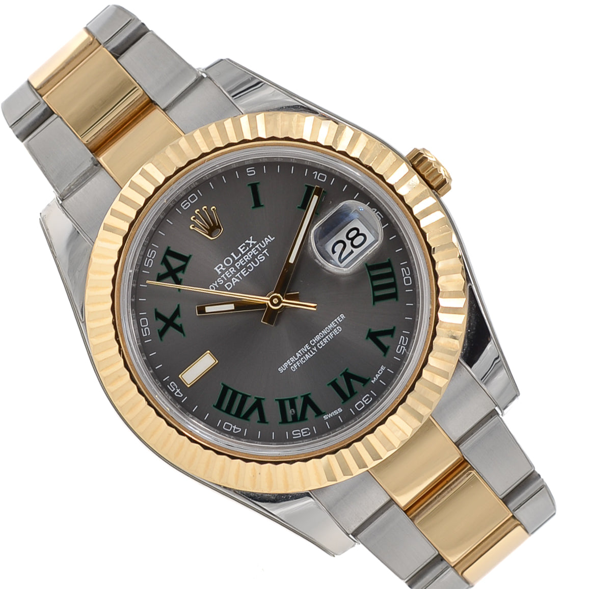 Rolex Datejust II " WIMBLEDON" I Box & Papers I 116333 I 2019