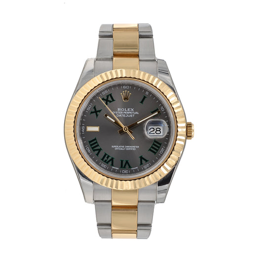 Rolex Datejust II " WIMBLEDON" I Box & Papers I 116333 I 2019