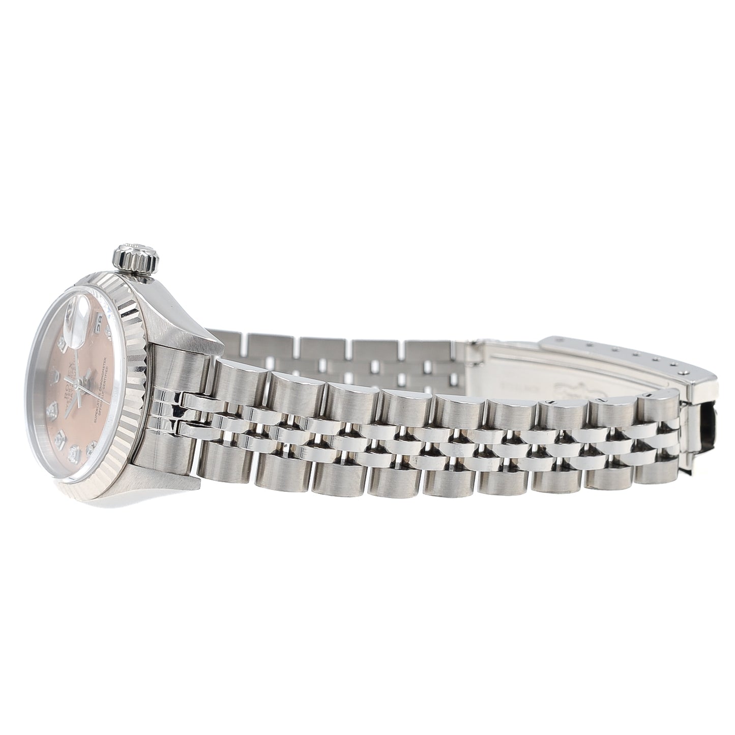 Rolex Lady Datejust 26 I Pink Diamond Dial I Jubilee I org. Papers I 69174 I