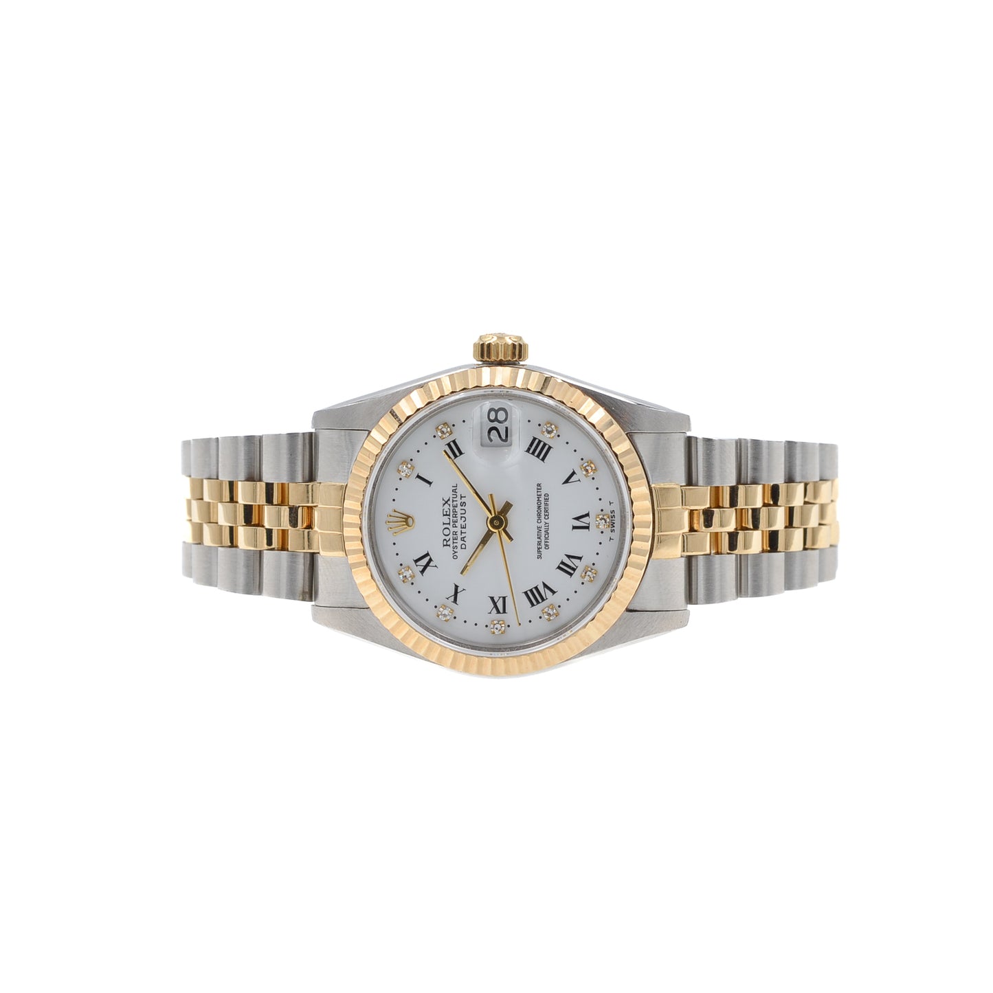 Rolex Datejust 31 I Medium I Diamond Dial I Steel/Gold 18kt. I org. Papers