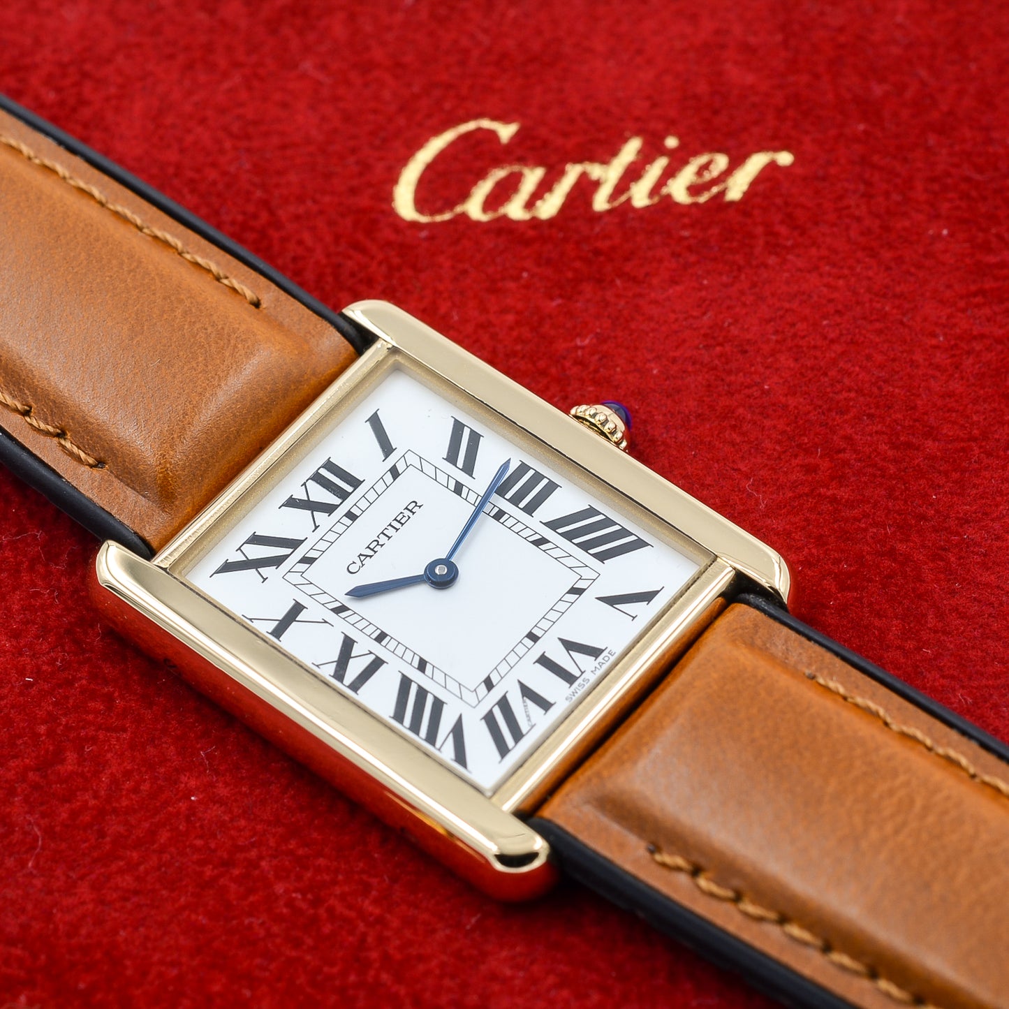 Cartier Tank Solo I Yellowgold 18kt. I 3167