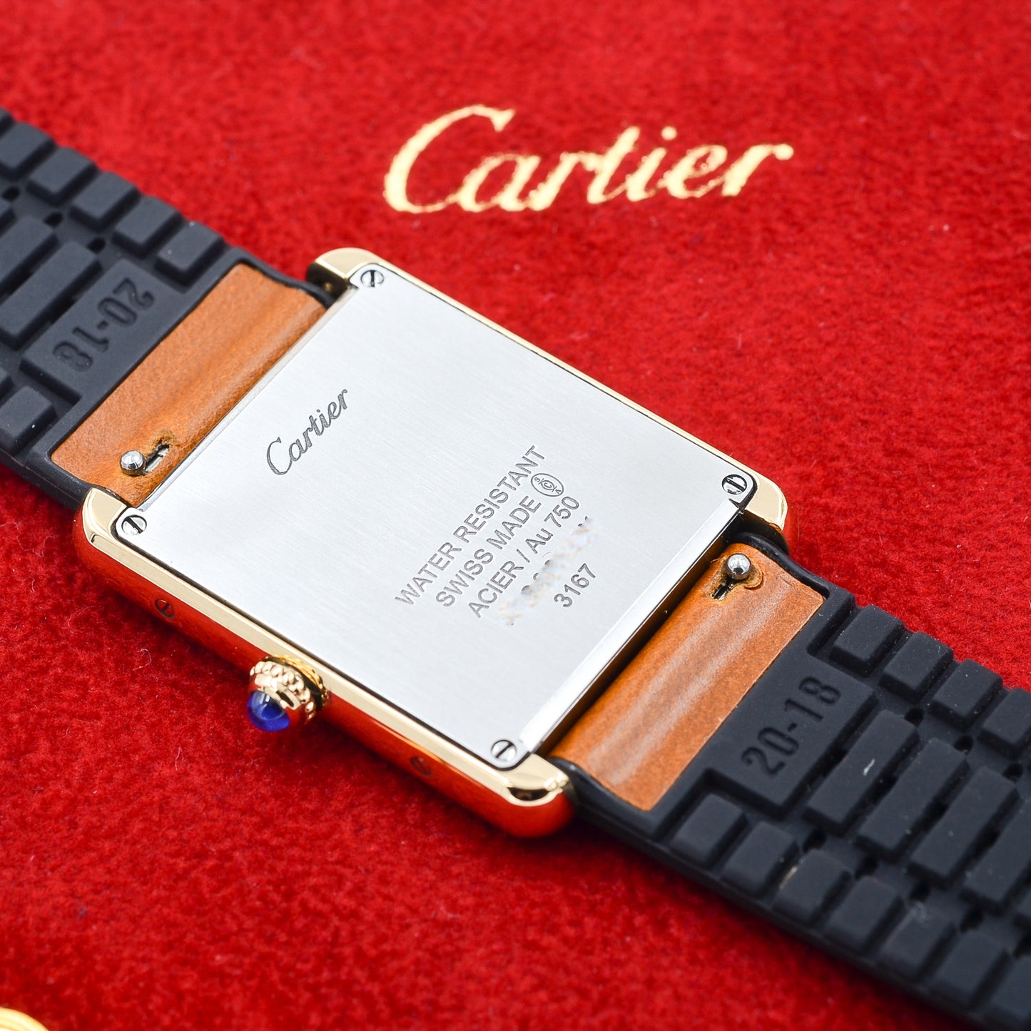 Cartier Tank Solo I Yellowgold 18kt. I 3167