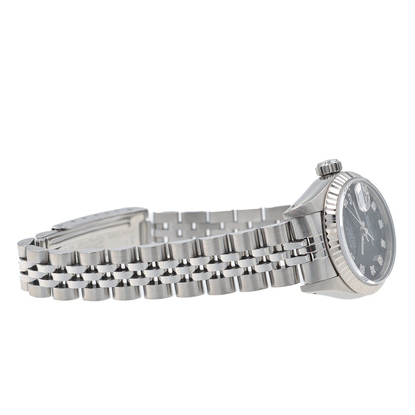 Rolex Lady Datejust 26 I Black Diamond Dial I org. Papers I 69174