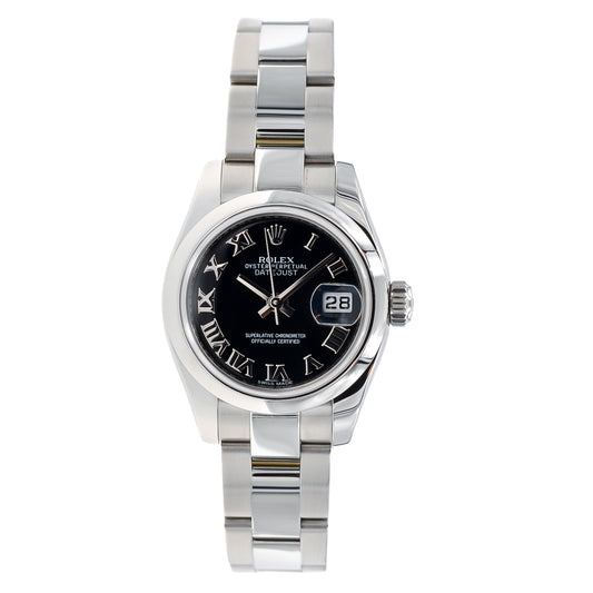 Rolex Lady Datejust 26 I Black Dial I Ref. 179160 I Papers I 2016