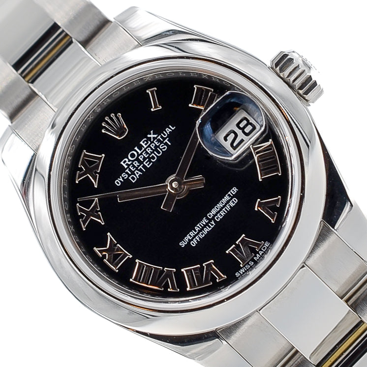 Rolex Lady Datejust 26 I Black Dial I Ref. 179160 I Papers I 2016