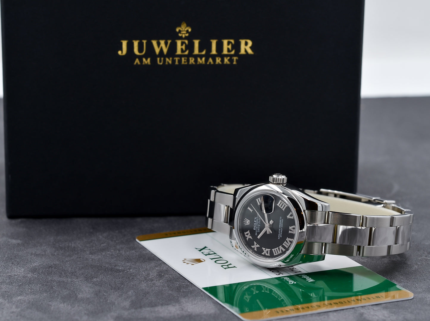 Rolex Lady Datejust 26 I Black Dial I Ref. 179160 I Papers I 2016