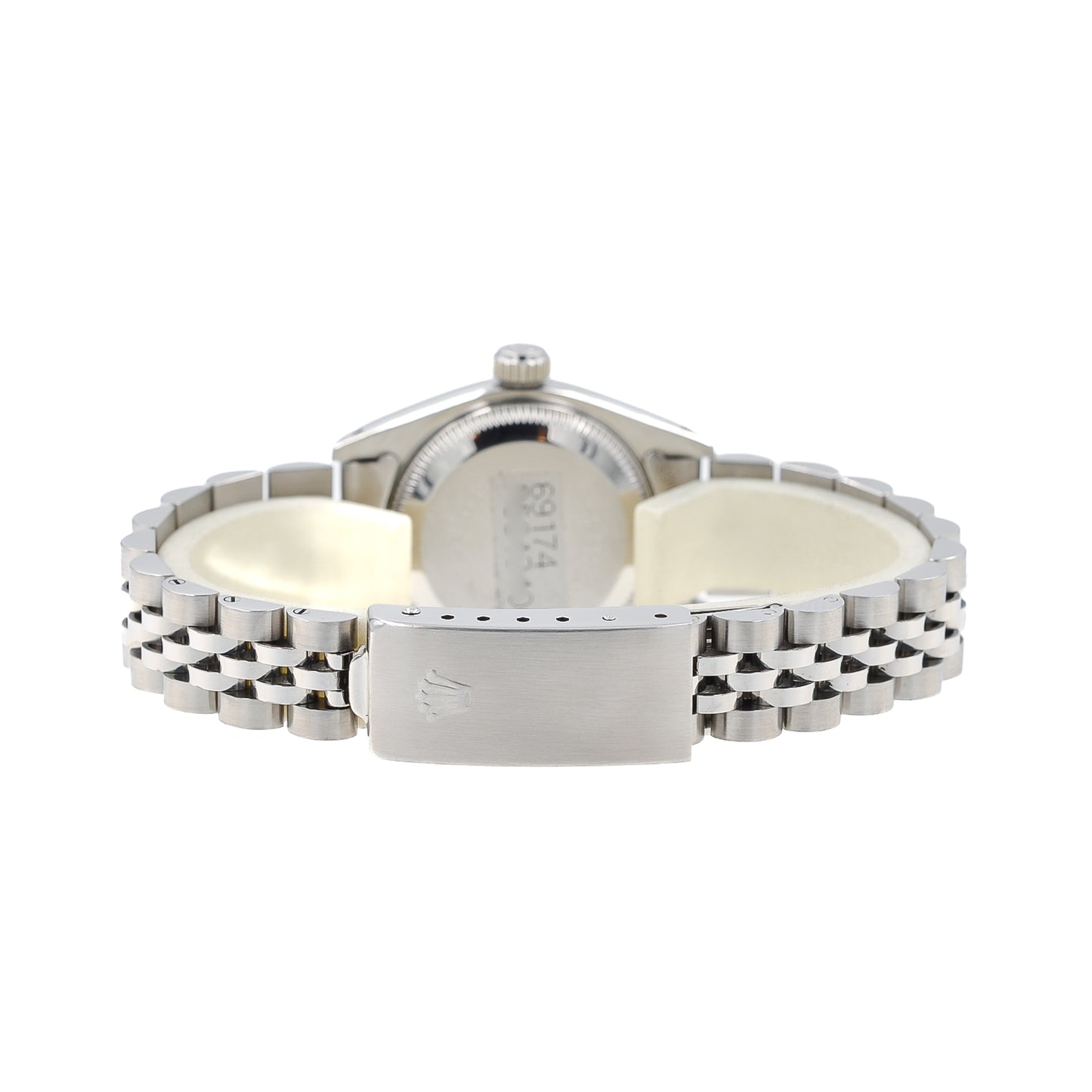 Rolex Lady Datejust 26 I Blue Diamond Dial I org. Papers I 69174