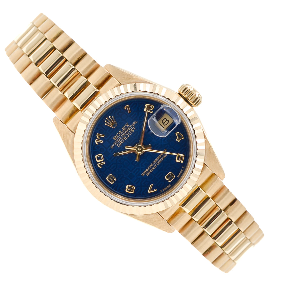 Rolex Lady Datejust 26 I Yellowgold 18kt. I President I 1981 I 69178