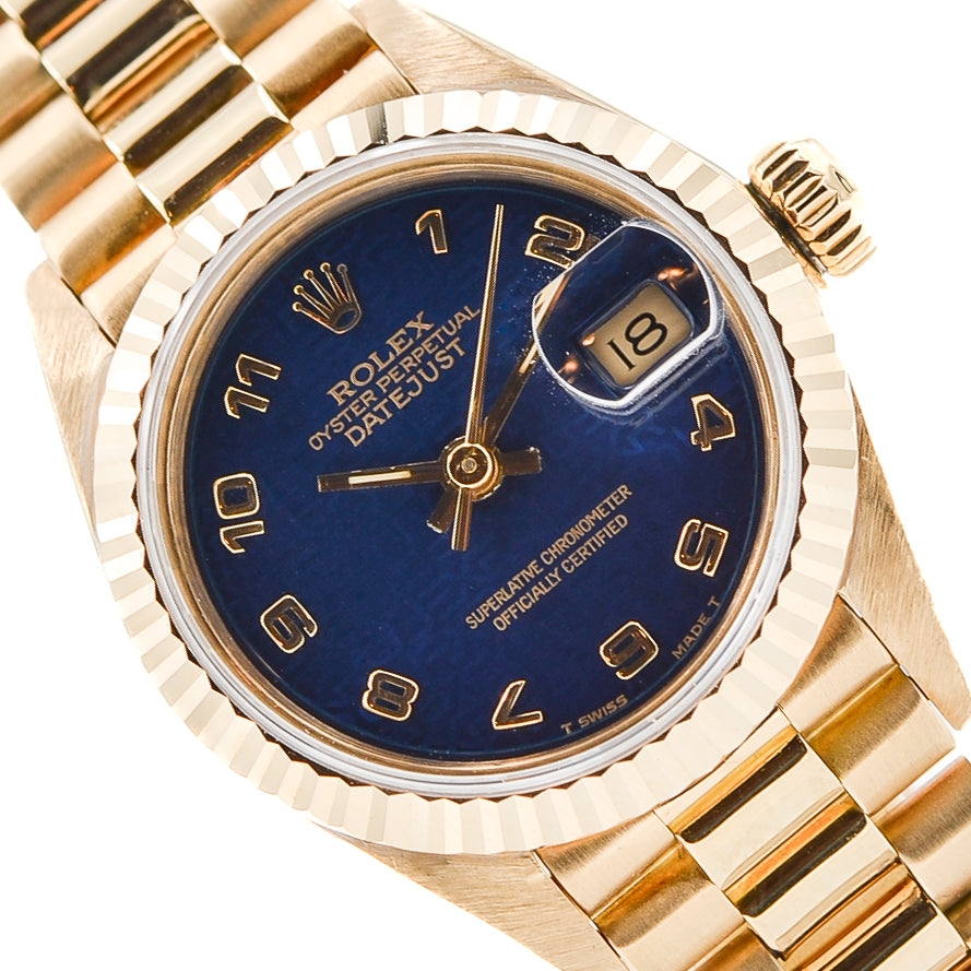 Rolex Lady Datejust 26 I Yellowgold 18kt. I President I 1981 I 69178
