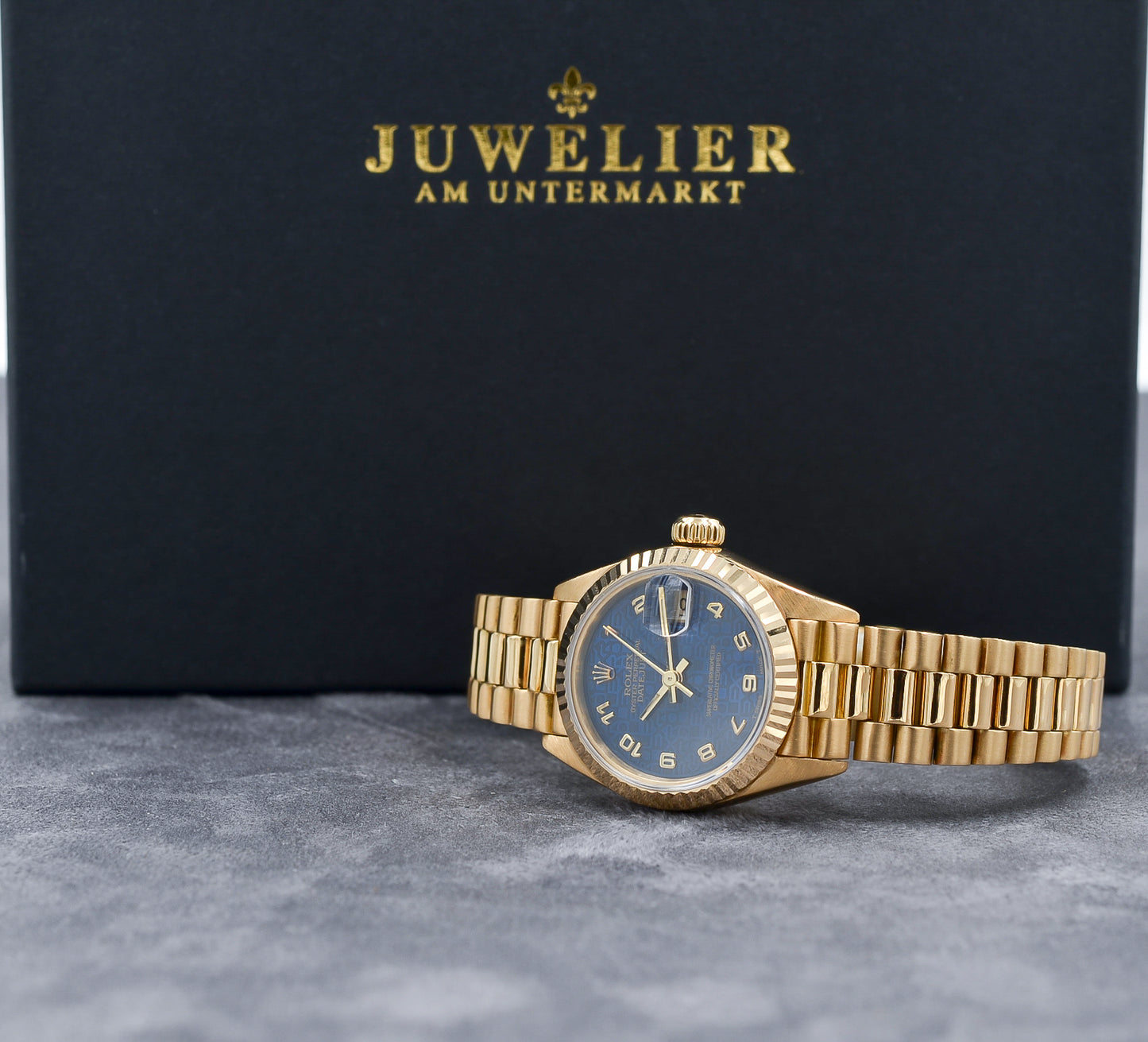 Rolex Lady Datejust 26 I Yellowgold 18kt. I President I 1981 I 69178