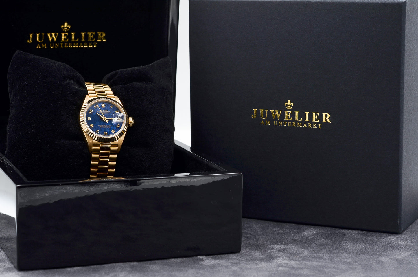 Rolex Lady Datejust 26 I Yellowgold 18kt. I President I 1981 I 69178