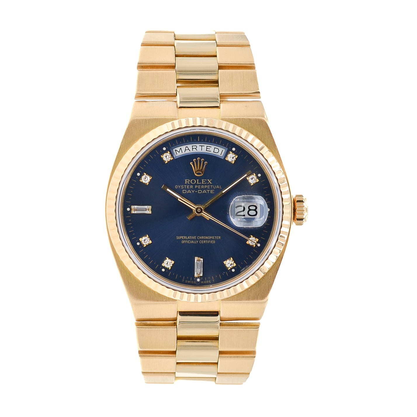 Rolex Day-Date 36 I Oysterquartz I Yellowgold I Rolex Service I Ref. 19018