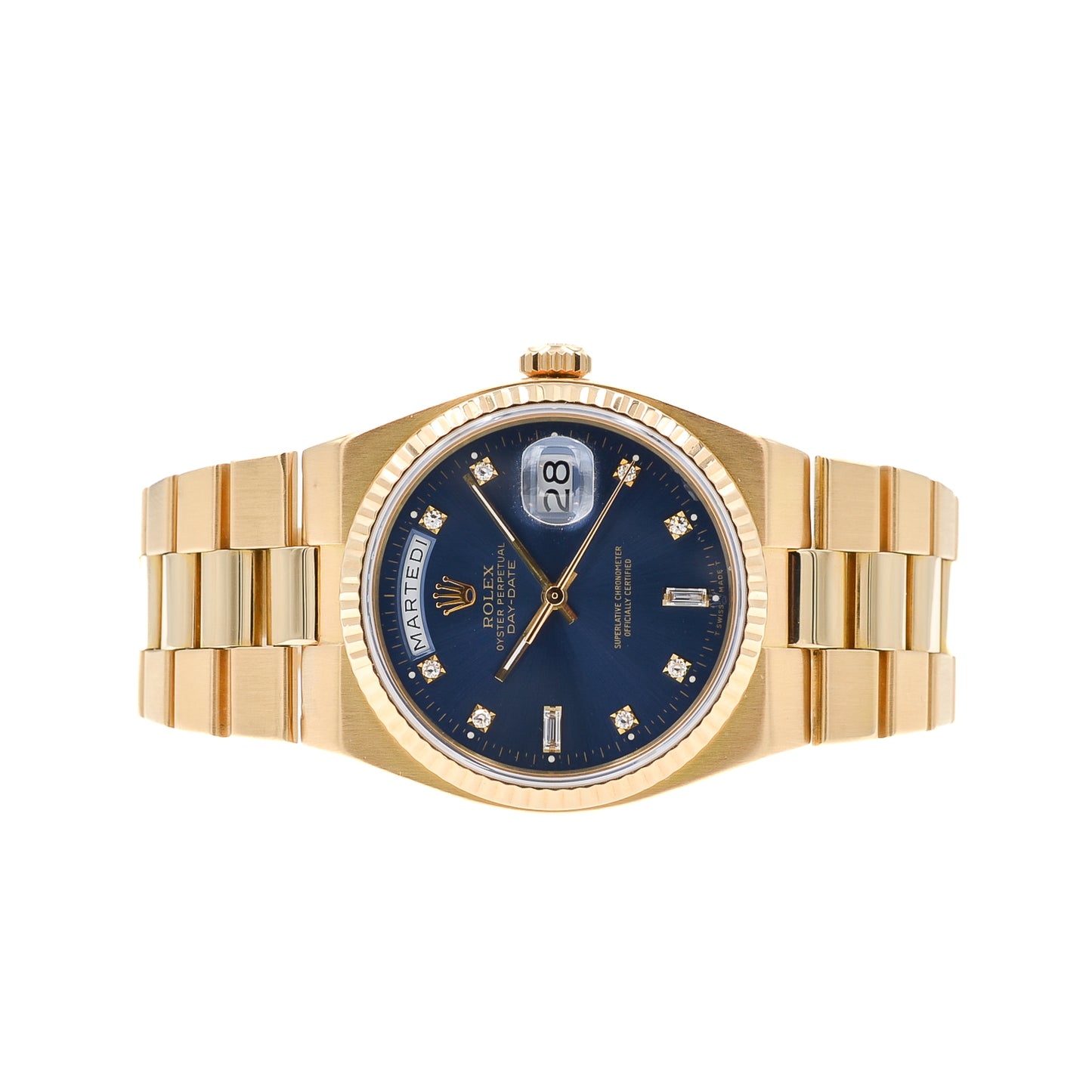 Rolex Day-Date 36 I Oysterquartz I Yellowgold I Rolex Service I Ref. 19018