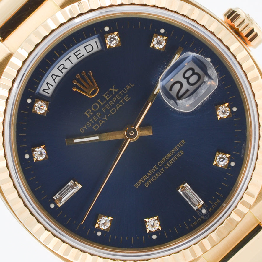 Rolex Day-Date 36 I Oysterquartz I Yellowgold I Rolex Service I Ref. 19018