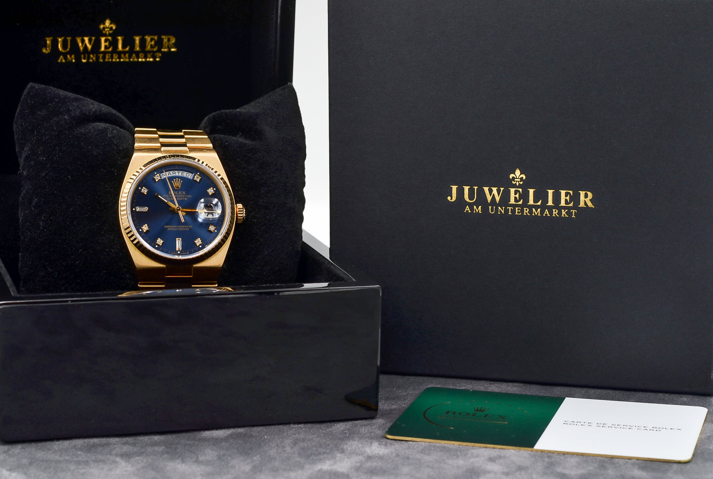 Rolex Day-Date 36 I Oysterquartz I Yellowgold I Rolex Service I Ref. 19018