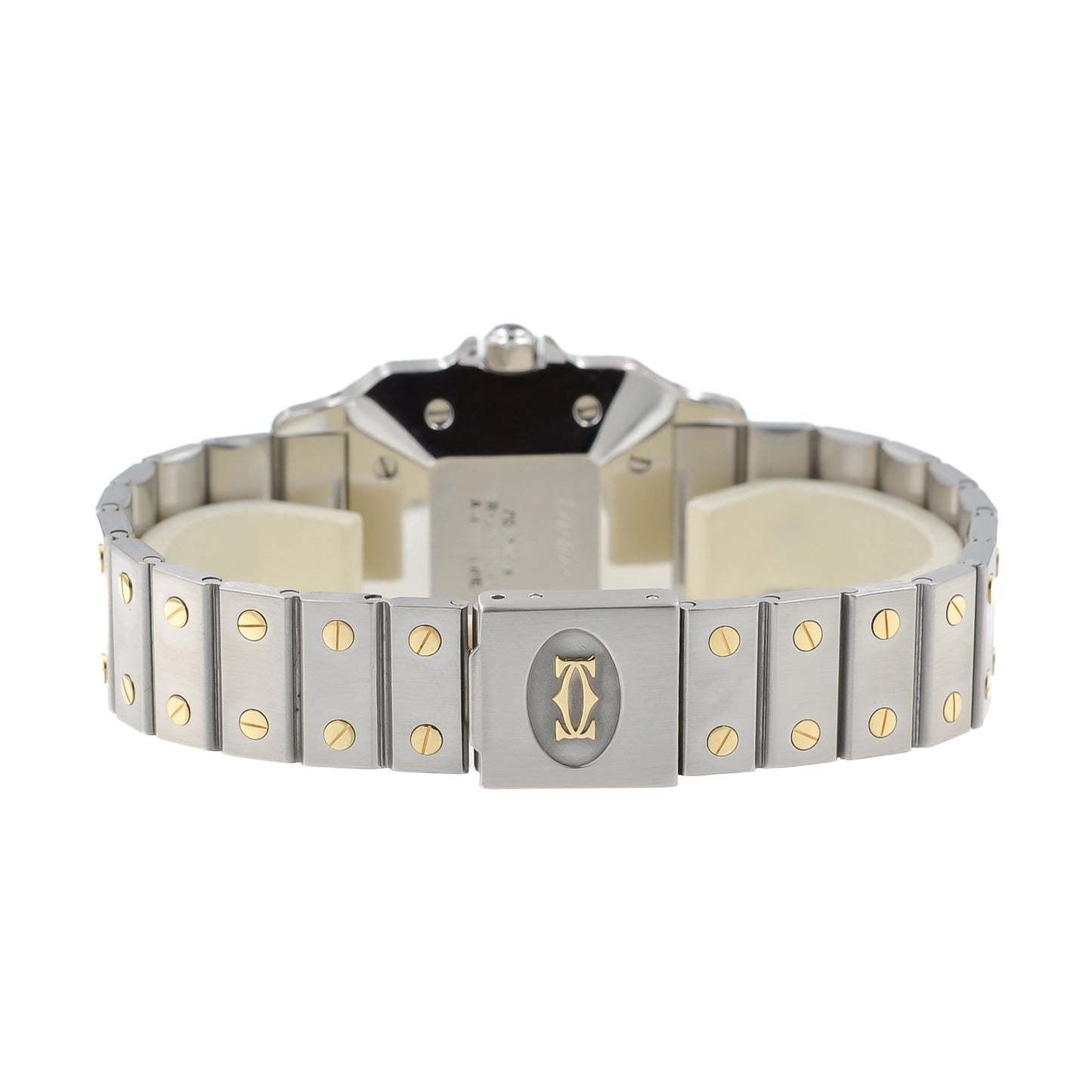 Cartier Santos Caree Steel / Gold 18kt. I Automatik I 2961