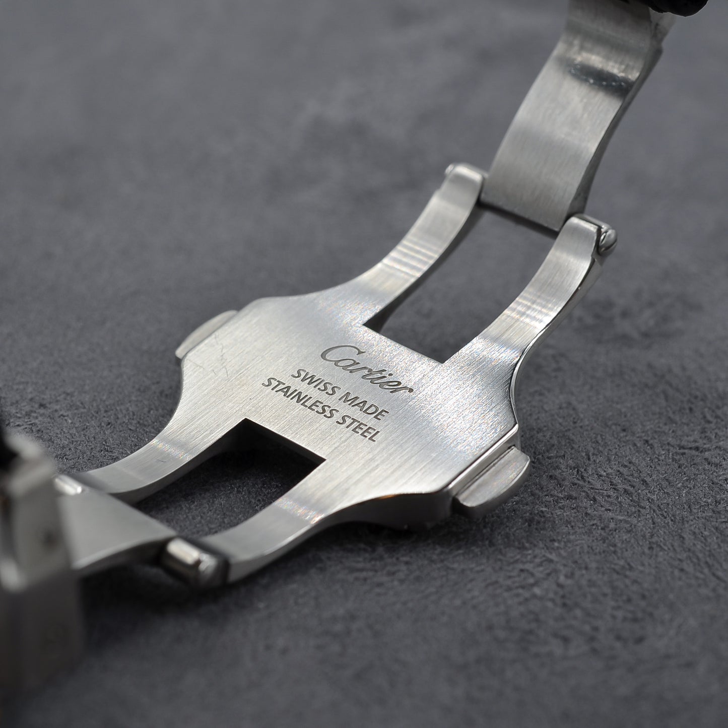 Cartier Santos 100 I Medium I Rosegold Bezel 18kt. I Box & Papers