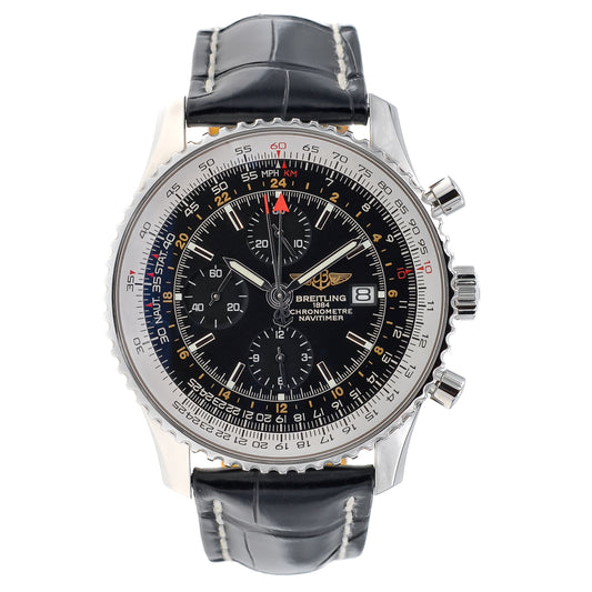 Breitling Navitimer World I Full Set I DE Papers I Ref. A2432212 I 2014