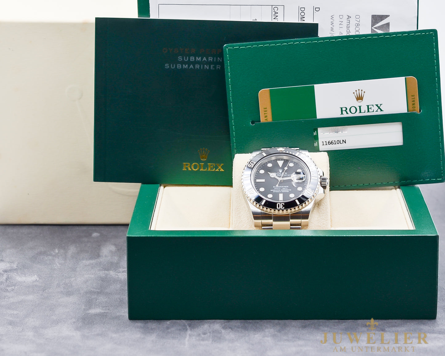 Rolex Submariner Date I 40mm I 116610LN I Box & Papers I Keramik I 2016
