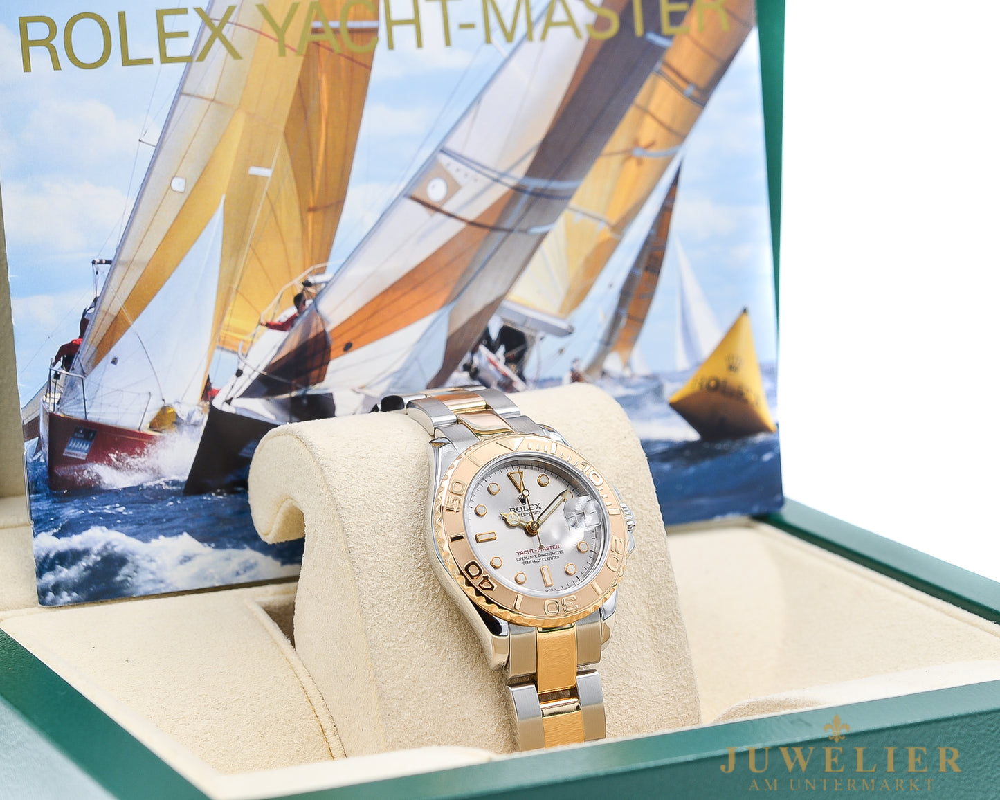 Rolex Yacht-Master Lady I 29mm I Bicolor I LC 100 Box & Papers I 2001 I 169623