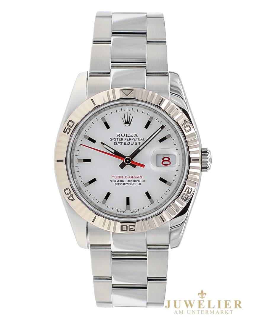 Rolex Datejust 36 Turn O Graph I Rolex Service I Box & Papers I 2009 I 116264