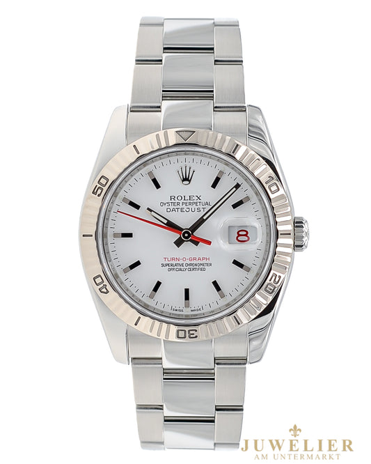 Rolex Datejust 36 Turn O Graph I Rolex Service I Box & Papers I 2009 I 116264