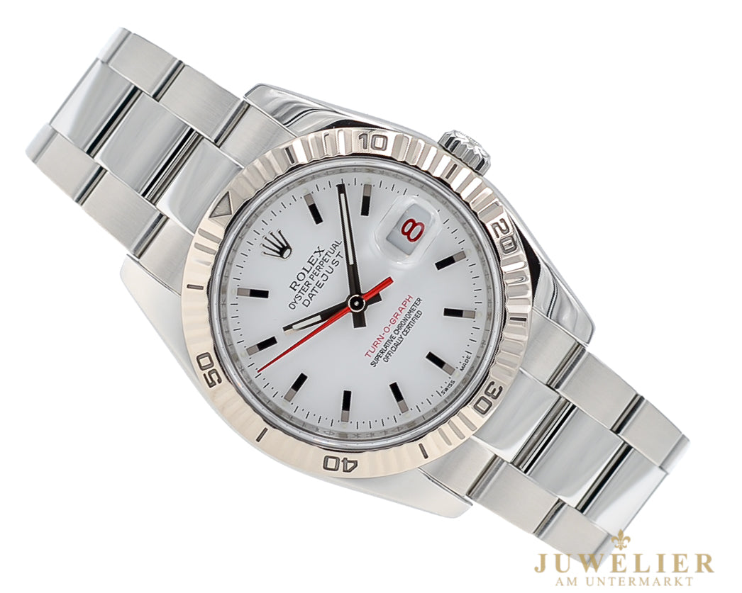 Rolex Datejust 36 Turn O Graph I Rolex Service I Box & Papers I 2009 I 116264