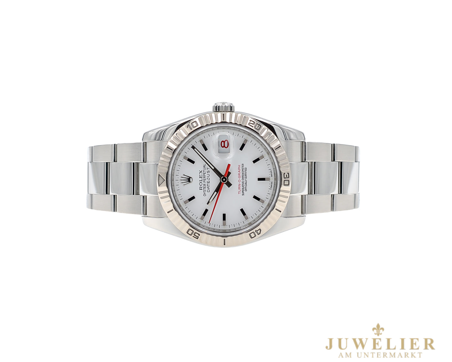 Rolex Datejust 36 Turn O Graph I Rolex Service I Box & Papers I 2009 I 116264