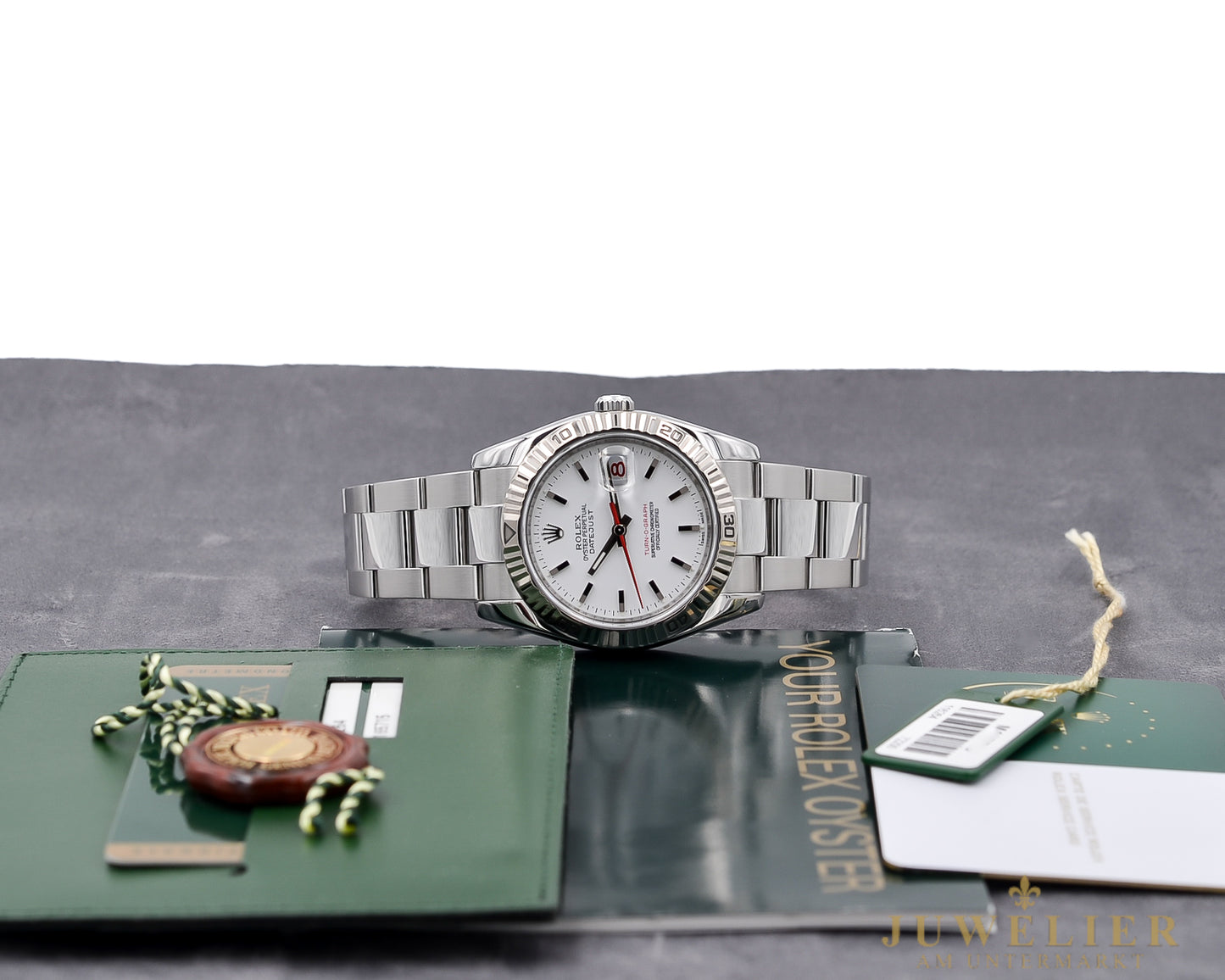 Rolex Datejust 36 Turn O Graph I Rolex Service I Box & Papers I 2009 I 116264