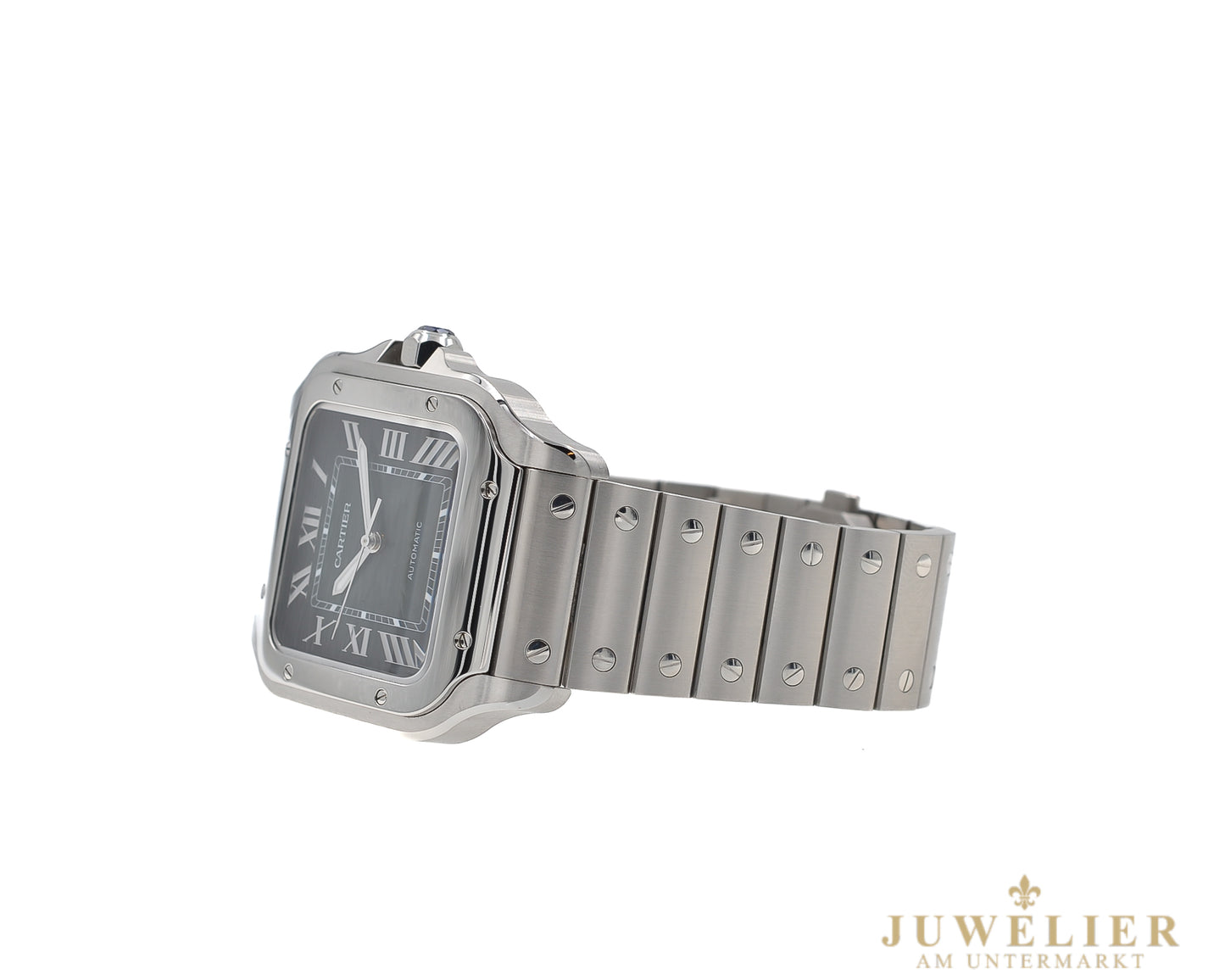 Cartier Santos XL I GREEN Dial I Box & Papers I 2023 I WSSA0062